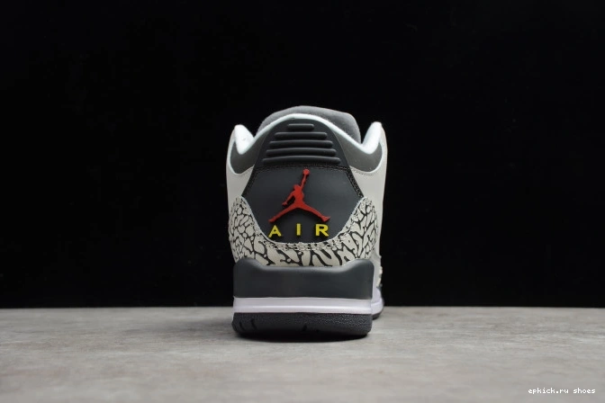 Cheap 3 Jordan Grey Retro Air Cool CT8532-012 (2021) 0630